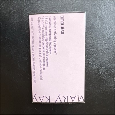 Mary Kay Timewise Vitamin C Activating Squares 12 Pack Daily Use for Face