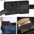 Horizontal Cell Phone Pouch Holster Belt Clip Holder+ Loop Rugged Case (3 Sizes)