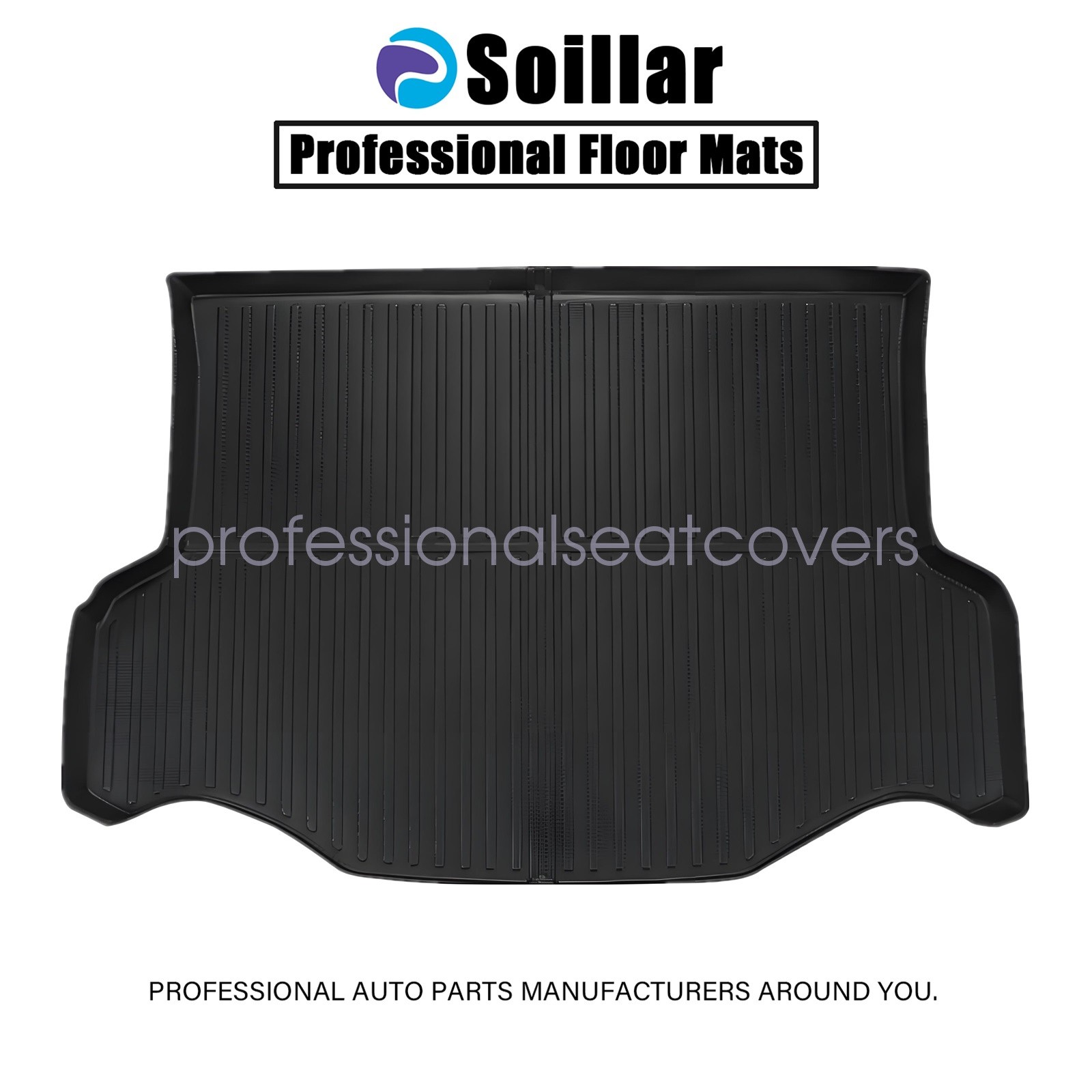 For 2013-2018 Toyota RAV4 Rear Cargo Trunk Liner Floor Mat TPE All Weather Black