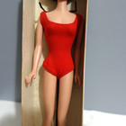 Vintage Barbie Bubble Cut Brunette Hair With Stand — photo 4