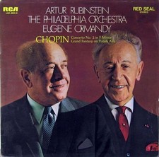Artur Rubinstein*, The Philadelphia Orchestra, Eugene Ormandy : Chopin Vinyl 111