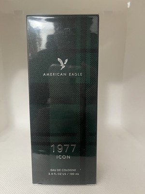 American Eagle 1977 ICON Eau de Cologne 3.4 Oz / 100 mL AEO NEW SEALED RARE