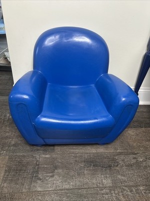 Used Great CONDITION Chicco Gioco Childs Blue Chair Hard Very Rare