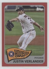 2021 Topps 1965 Topps Redux Red Border 19/70 Justin Verlander #T65-25 04cw