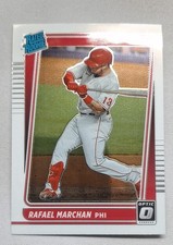 2021 Panini Donruss Optic - Rated Rookie Rafael Marchan #82 (RC)