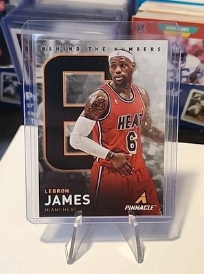 LeBron James 2013-14 Pinnacle Behind The Numbers #7 Cleveland Cavaliers MT