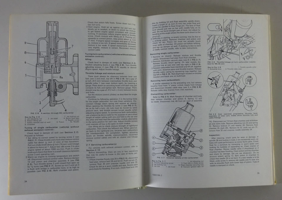 Manual de Reparación Autobook Austin/Morris/Wolseley 1800 Año Fab. 1964-1975 - Imagen 3 de 3