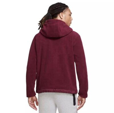 nike club fleece burgundy