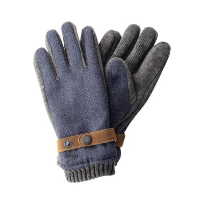 Camel active Herren Handschuhe blau 2G29 408290 47 night blue
