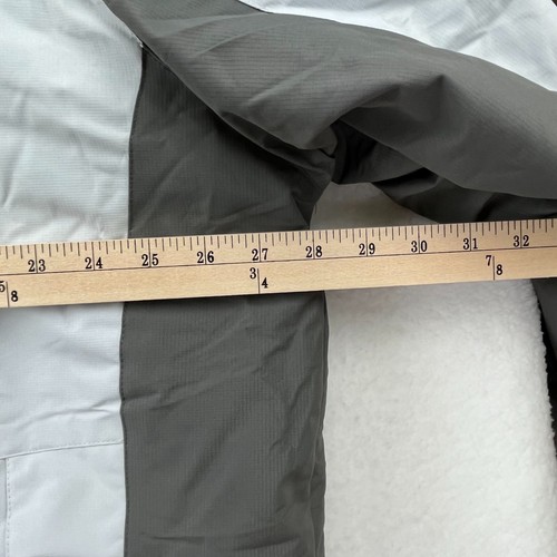 Camel Crown Mens Ski Jacket Gray 2XL Hoodie Full Zip Button Pockets NWT - Picture 19 of 21