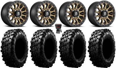 Fuel Vector BR 15'' Wheels 29'' Carnivore Tires Can-Am Defender