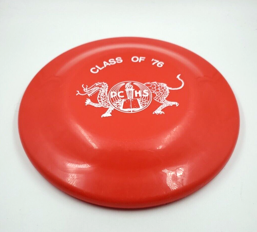 Vintage Original Pekin Chinks High School Class Of 76 Frisbee Pekin Illinois - Picture 4 of 4