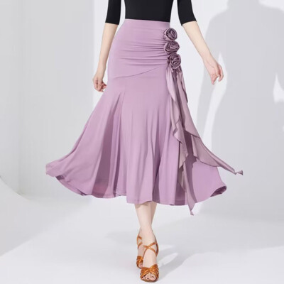 New Women Smooth Ballroom Tango Waltz Standard Competition Swing Dance Skirts