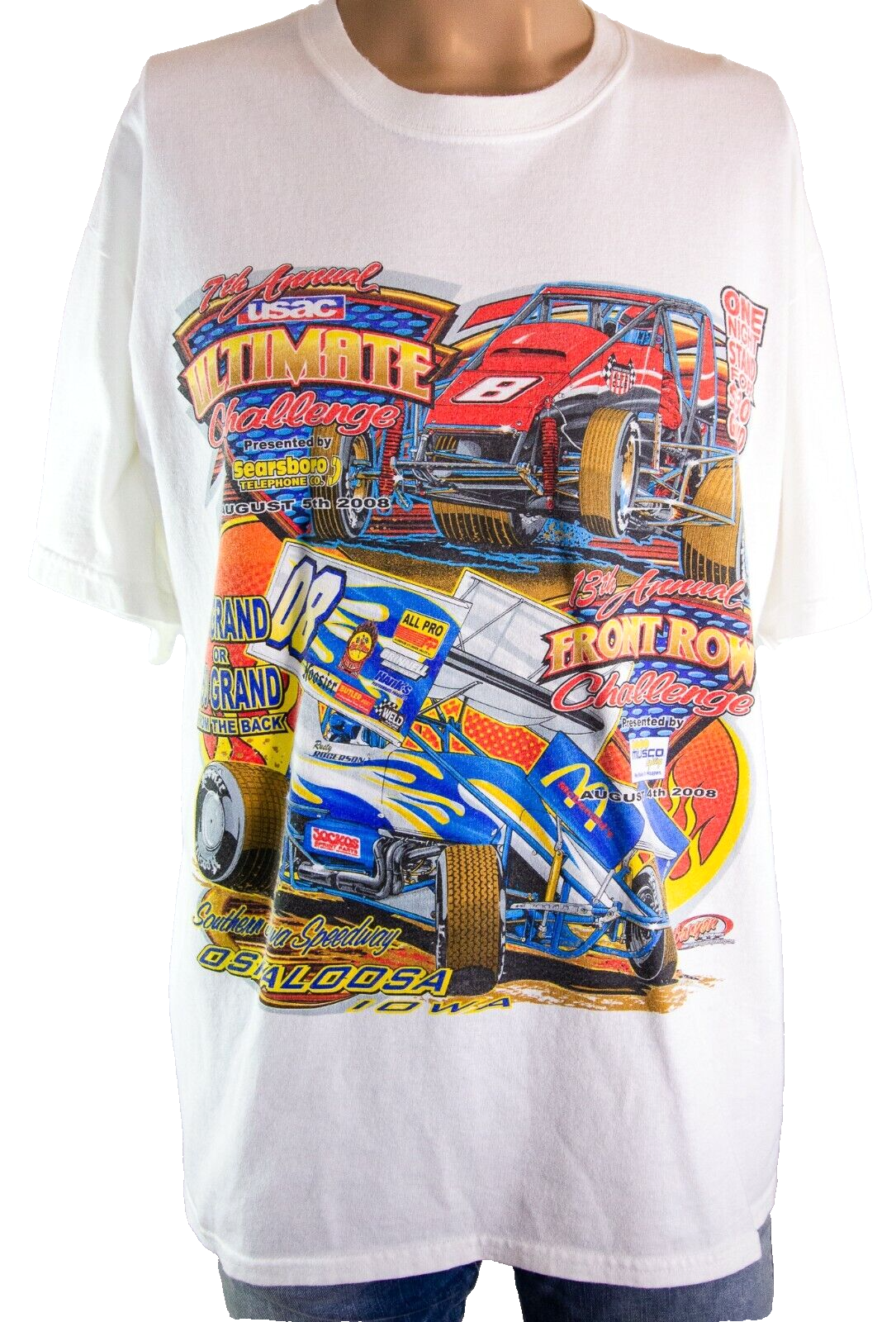 T shirt AOP Racing 13° Annuale Prima Fila Ultimate Racing Challenge taglia L