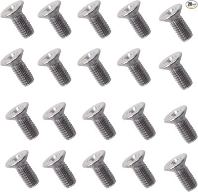 20pcs Brake Disc Rotor Screws 93600-06014-0H - Stainless Steel Fasteners for Dis