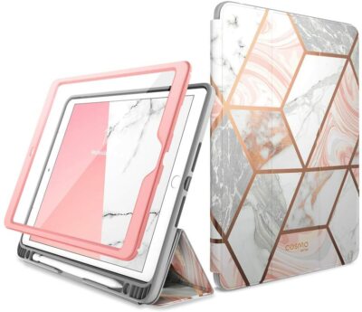 For iPad 10.2'' iPad 7th/8th/9th Gen i-Blason Trifold Case Screen Cover PenHolder