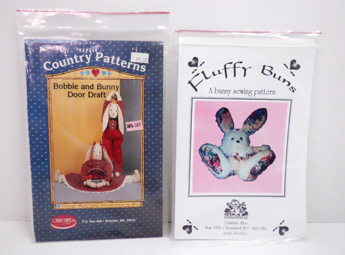 Lot of 11 Bunny Easter Holiday Craft Patterns ( EASTER 2 ) - Uncut - Picture 6 of 7