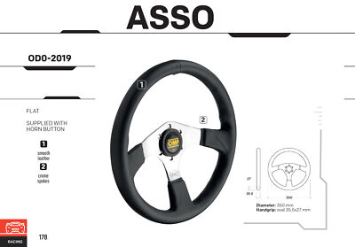 OMP OD2019LN Asso Steering Wheel for sale online | eBay UK