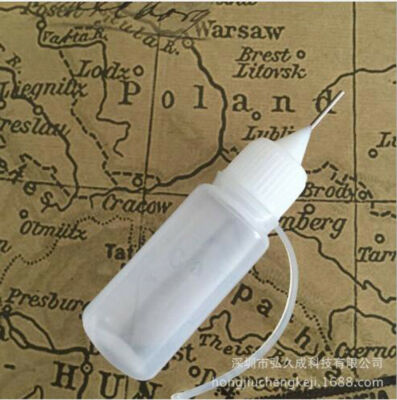 10x 10ml Needle Tip Dropper Bottles E Vape - Glue - Oil Precision Tip  Filler