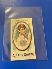 2017 Topps Allen and Ginter Mini A and G Back #127 Ollie Schniederjans {24E7}