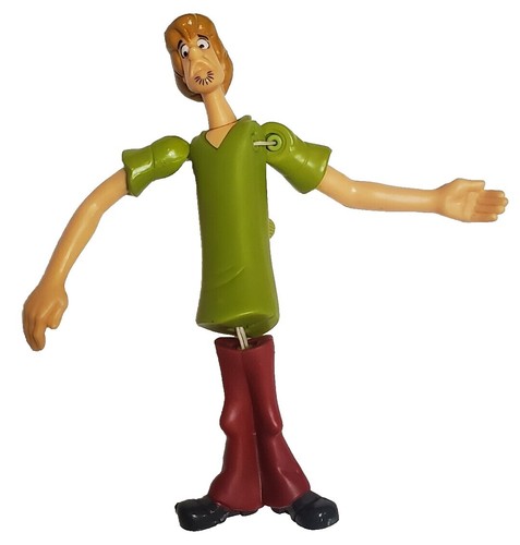 Vtg 2000 Shaggy Knob Turn String Toy Hanna-Barbara Burger King