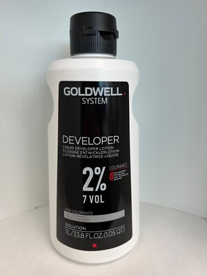 Goldwell System Developer Lotion 2%  7 Vol 33.8 oz #