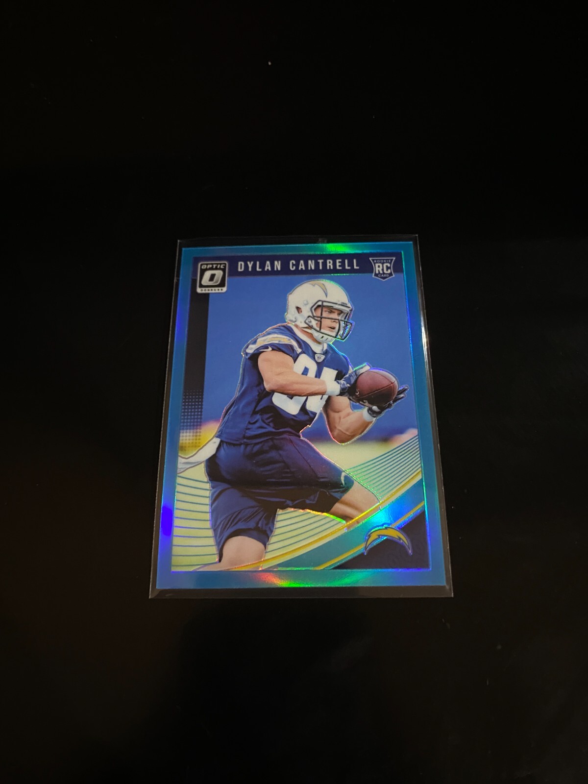 Dylan Cantrell 2018 Donruss Optic RC Aqua Prizm /299 Chargers 148 PWE