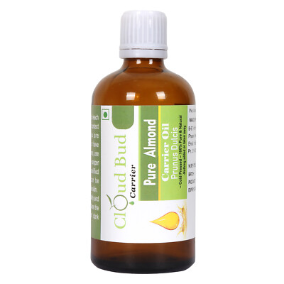 Pure Almond Oil Prunus Dulcis Cold Pressed Uncut Natural For Skin Hair Massage