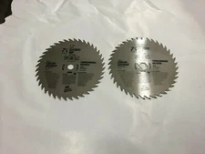 (2) NEW Vermont American 26492 Steel Cutoff/Rip Saw Blade 7-1/4" 40 Teeth 5/8"