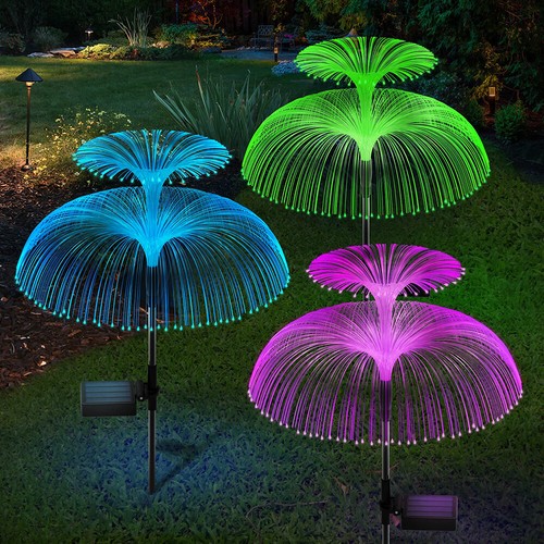 Solar Qualle Gartenlampe Gartenleuchte LED Garten Deko Licht Wasserdichte DHL - Bild 8 von 16