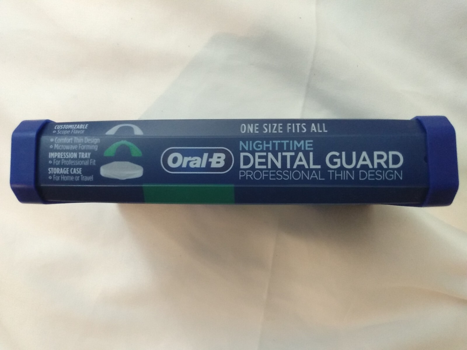 OralB Nighttime Dental Guard, Professional Thin Design, 1 Size Fits