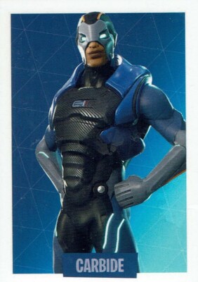 Panini Fortnite Serie 1 2019 Sticker Epic Games Sticker # 153 Carbide