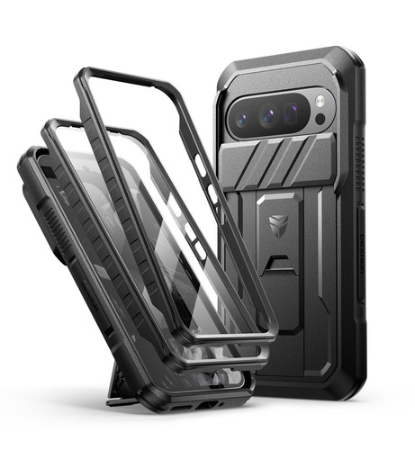 Dexnor Full Body Shockproof Case for Google Pixel 9 Pro with Camera Cover - Picture 13 of 60