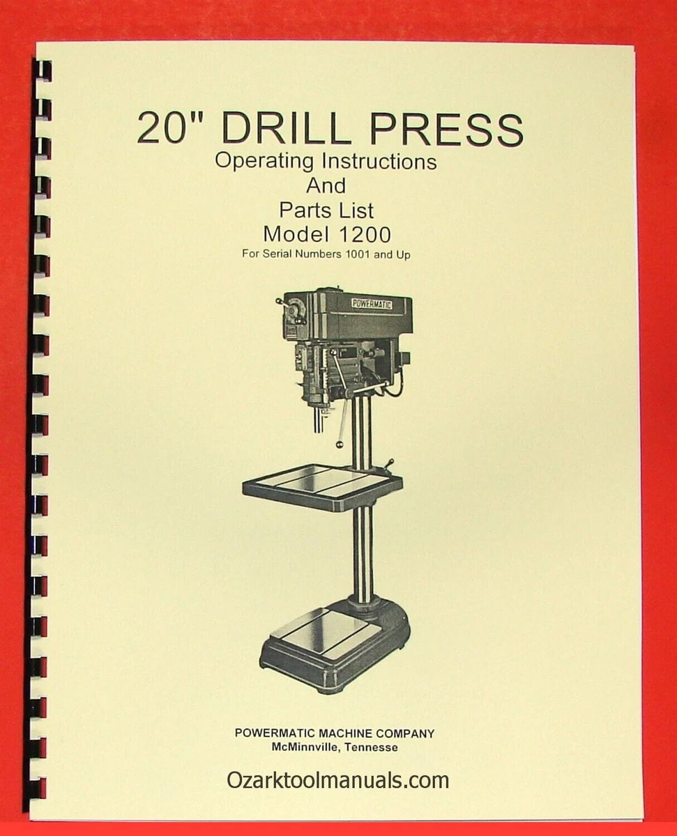 Drill Press Parts