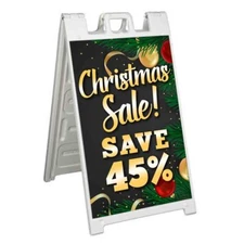 CHRISTMAS SALE SAVE 45% Signicade 24x36 A Frame Sidewalk Sign Double Sided