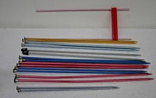 Knitting needles Lot 8 sets Boyle, Bates and Hero brands long needles