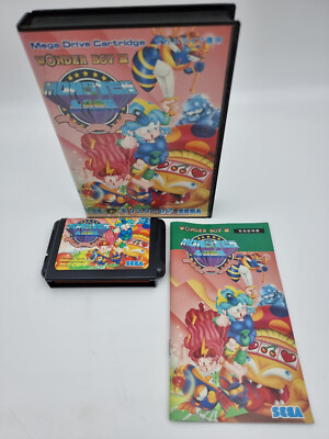 Wonder Boy III Monster Land Sega Megadrive Japan Used