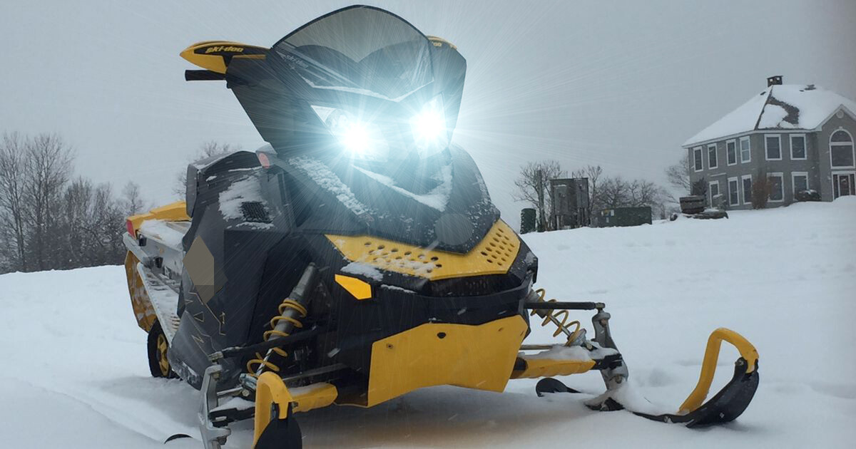 For 2008 Ski Doo MXZ X Renegade 800R LED Headlight Upgrade Kit