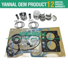 Good Quality For Yanmar 2TN66 Piston Kit With Ring Bearing Set Full Gasket