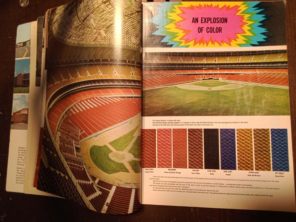 Houston astros magazine 1965 Astrodome Magazine – MLB/NFL Collectible - Image 2 of 4