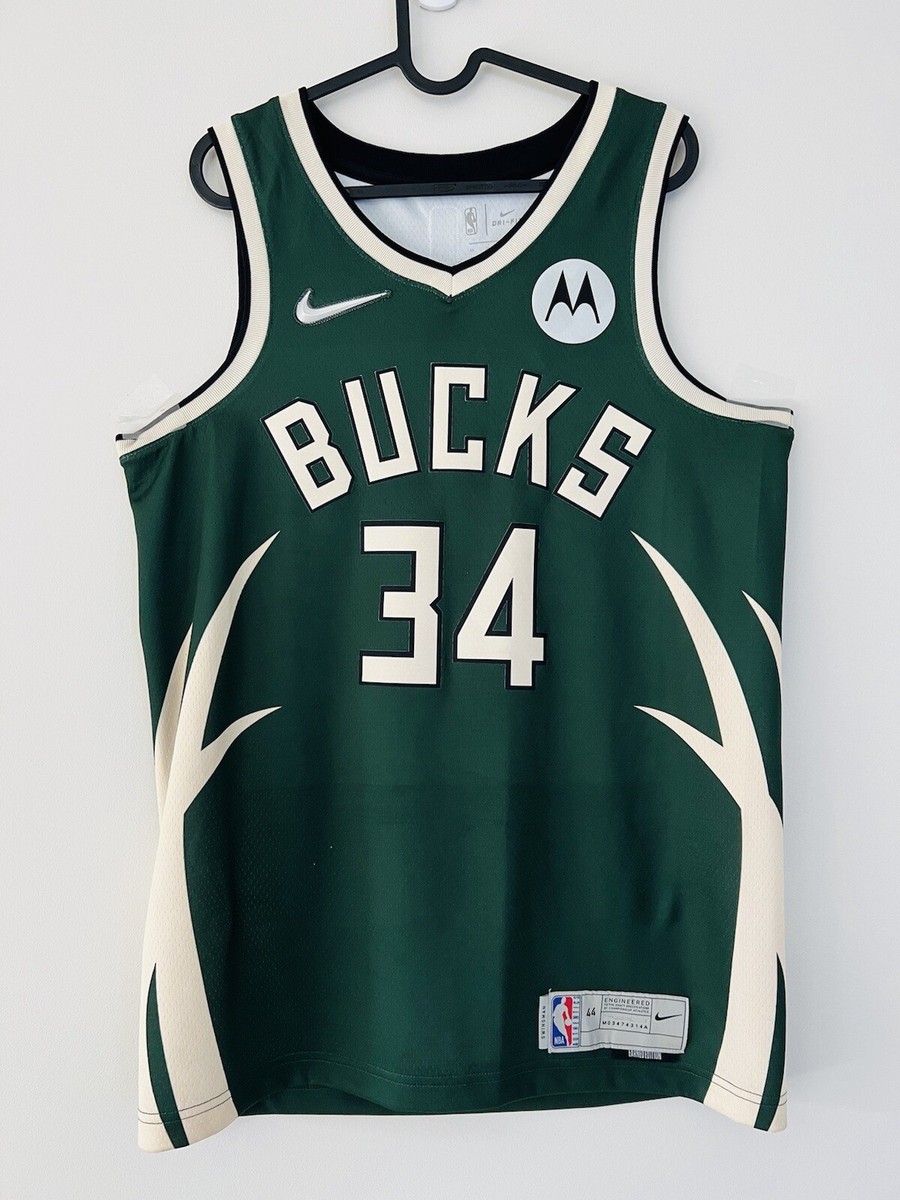 Giannis Antetokounmpo Bucks Earned Edition Swingman Finals Nike