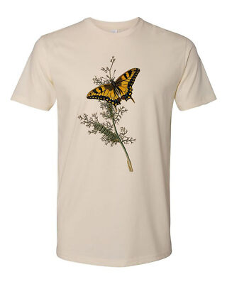 Cottage Cult Clothing Tee T Shirt 100% Cotton Victorian Monarch Butterfly Witch