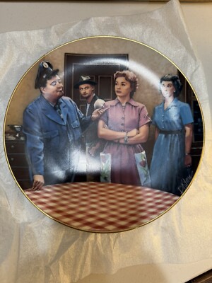 ''The Honeymooners'' Collectors Plate 1987 The Hamilton Collection Jackie Gleason