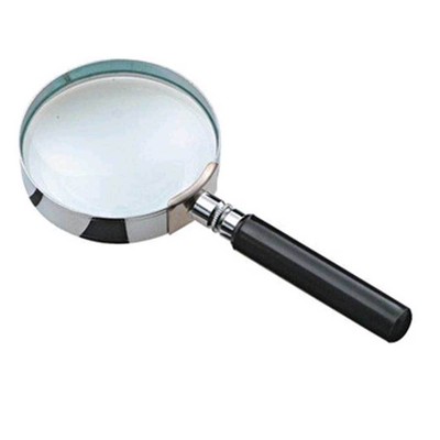 Leselupe JPC 531751, mit Griff, rund, Durchmesser: 75 mm Vergrößerungsglas