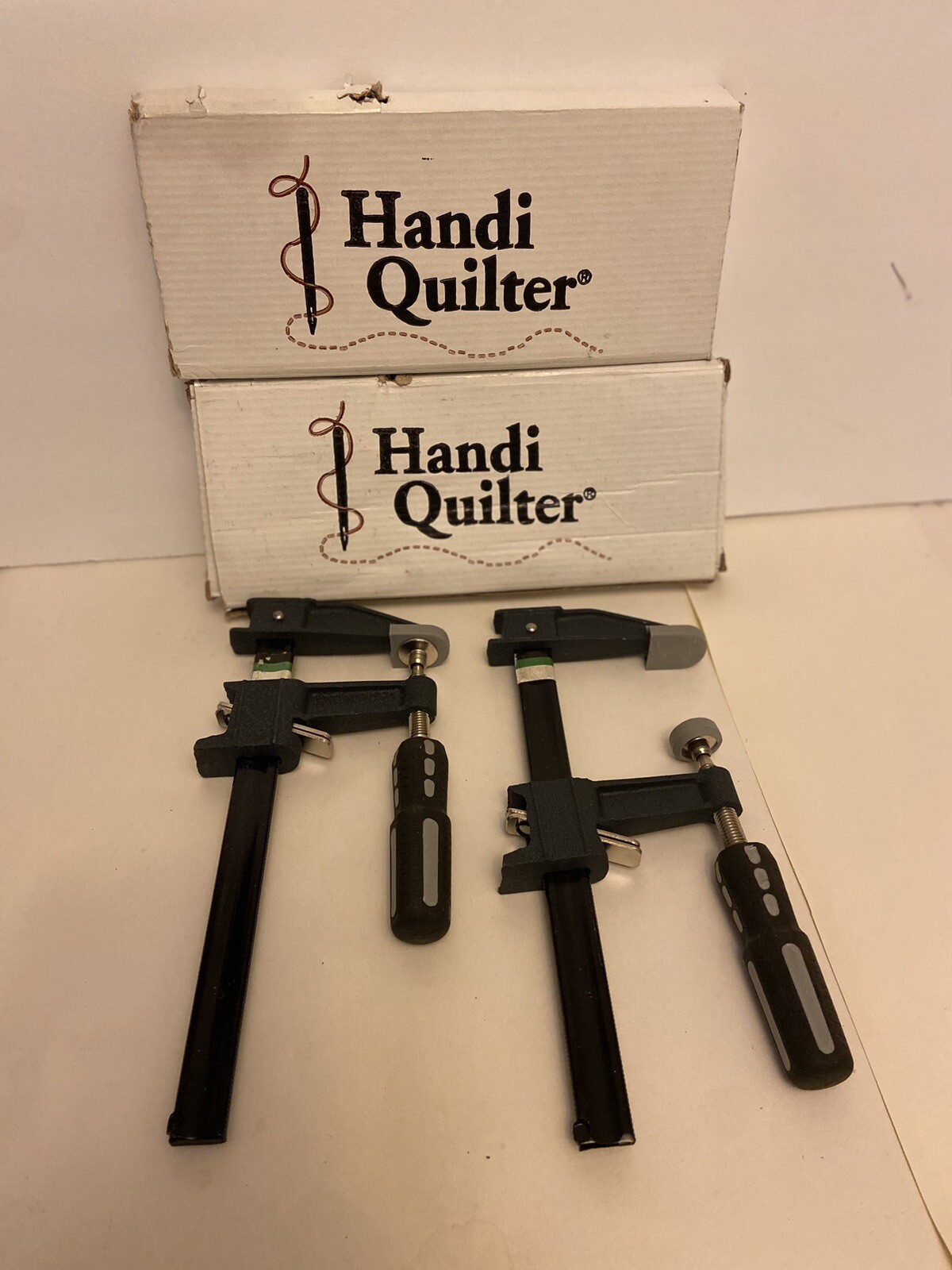 Handi Quilter Set of 2 Clamps Vise Replacement Parts eBay