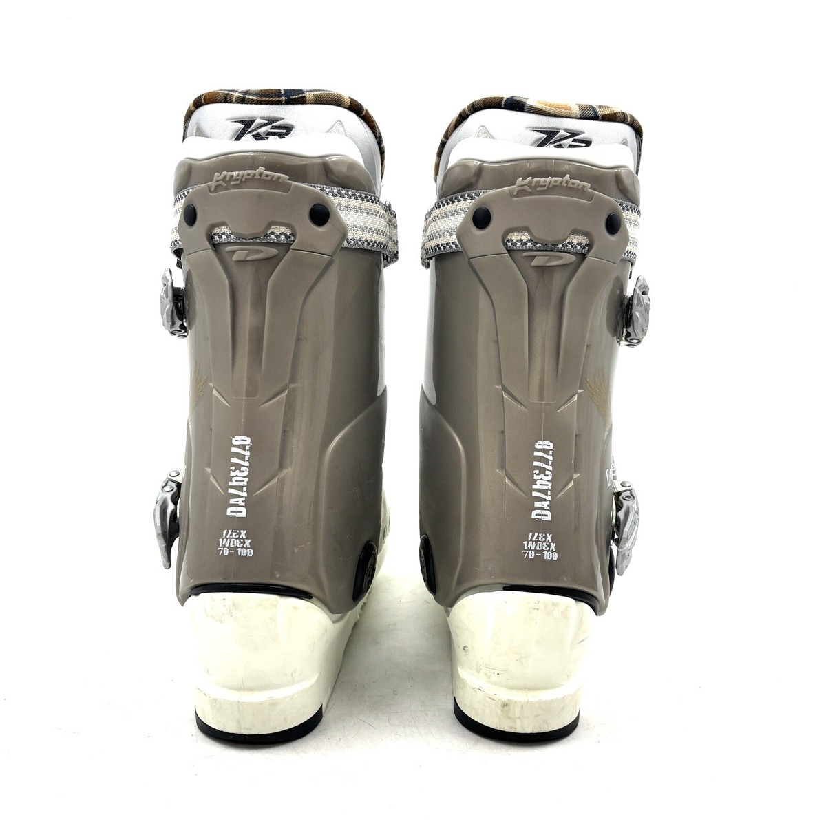 Dalbello Lotus Gray White Downhill Ski Boots Women's Mondo 26.5 | eBay