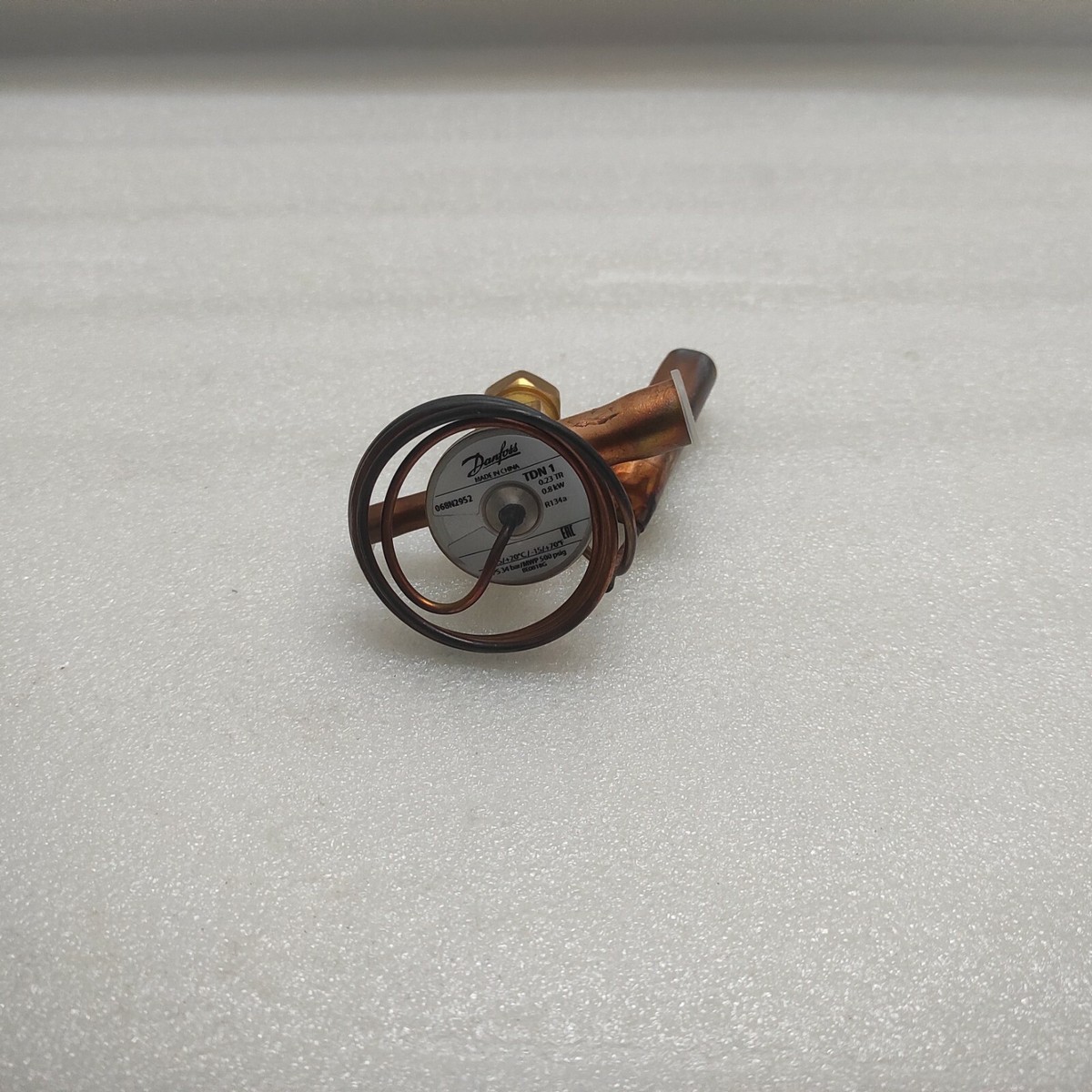 DANFOSS TDN 1 THERMOSTATIC EXPANSION VALVE 068N2952 USE FOR TD1