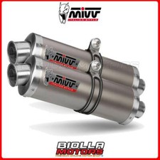 SCARICHI MIVV OVAL DUCATI MONSTER 620 620 2003- ST. STEEL ORIGINAL D.018.LX1 M4,