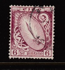 IRELAND 1923 6d Sword of Light SG 79 CV £3.50