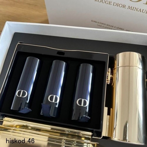 Dior Rouge Minaudiere Coffret 2021 Holiday LTD. Atelier of Dreams Lipstick Set